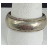 SOLID HEAVY STERLING SILVER BAND
