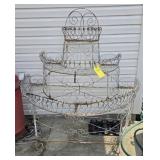 LARGE WIRE PLANT RACK