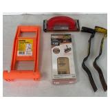 PRY BARS, SANDER,