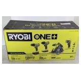 RYOBI TOOL KIT, 18 VOLT BATTERY INCLUDED, NEW