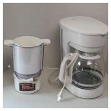 COFFEE MAKER & TATER CURLY FRY CUTTER