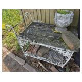 CAST METAL GARDEN CART