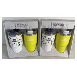 (4) STANLEY METAL TUMBLERS 20 OUNCE NEW