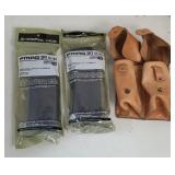 (2) RIFLE MAGAZINES & AMMO HOLDER