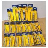 (20) IRWIN DRILL BITS
