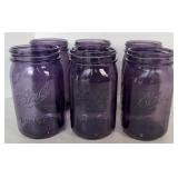 (6) AMETHYST SPECIAL EDITION BALL JARS