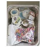 JEWELLERY MAKING BEAD WIRES & BEADS