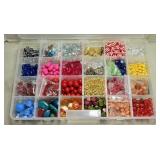 GLASS & PLASTIC BEADS