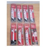 (7) MILWAUKEE SAWZALL BLADES 5 PER PACK