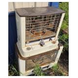 (2) KEROSENE HEATERS