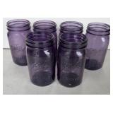 (6) AMETHYST SPECIAL EDITION BALL JARS