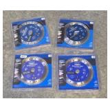 (4) 7 INCH DIAMOND WHEELS NEW