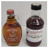 (2) MAPLE SYRUPS, INDIANA & NEW YORK