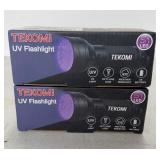 (2) UV FLASHLIGHTS
