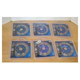 (6) NEW 4 1/2 INCH DIAMOND BLADES