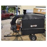 AGRI FAB YARD VACUUM W/ CHIPPER, RUNS