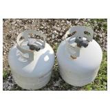 (2) PROPANE TANKS