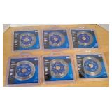 (6) 4 INCH DIAMOND PRO CUTTING WHEEL