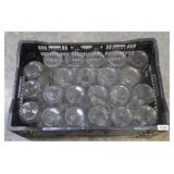CRATE OF CANNING JARS