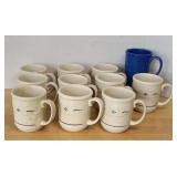 (10) LONGABERGER MUGS