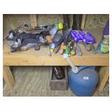 GARDEN TOOLS & FUEL CAN