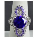 10KT GOLD RING W/ STONE