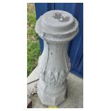 BIRD BATH PEDESTAL CONCRETE