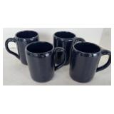 (4) BYBEE POTTERY MUGS