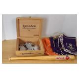 CASINO FREE TOKENS, MINI BAT & CROWN ROYAL BAGS