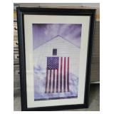 FLAG BARN PRINT