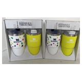 (4) STANLEY METAL TUMBLERS, 20 OZ, NEW
