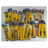 (25) IRWIN DRILL BITS