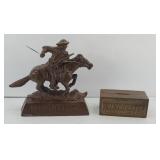 WINCHESTER CAST IRON DOOP STOP & BANK