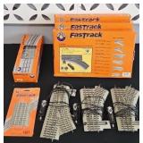 (3) LIONEL FASTRACK SWITCHES AND TRACK