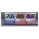 (3) 2007 STATE QUARTER SETS