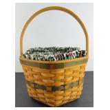 LONGABERGER 1997 SNOWFLAKE BASKET
