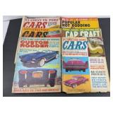 1960'S CAR MAGAZINES  SOME COVER DAMAGE