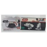(2) STAR WARS STEEL MODEL KIT, VADER MUG