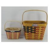 LONGABERGER 1997 25TH ANNIVERSARY & 2001 HOSTESS