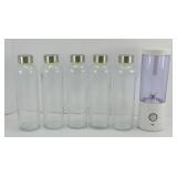 BLENDJET 2 BLENDER & (5) GLASS BOTTLES