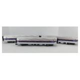 (3) MTH  AMTRAK PASSENGER CARS O SCALE