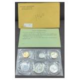 1960 US PROOF SET WITH SOME SILVER COINS