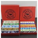 (2) AKRO AGATES MARBLE SETS