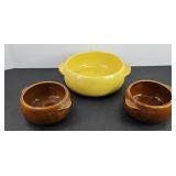 (3) MCCOY BOWLS