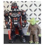 LARGE DARTH VADER & YODA