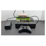 XBOX 360 CONSOLE W/ GAMES