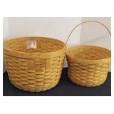 LONGABERGER 94 COLLECTORS HERITAGE CORN BASKET &