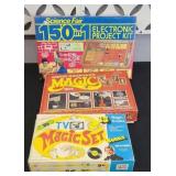 VINTAGE MAGIC & ELECTRICITY KIDS TOYS