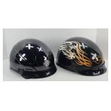 (2) HARLEY DAVIDSON HELMETS SIZE MEDIUM
