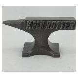 CAST IRON KEEN KUTTER ANVIL PAPERWEIGHT